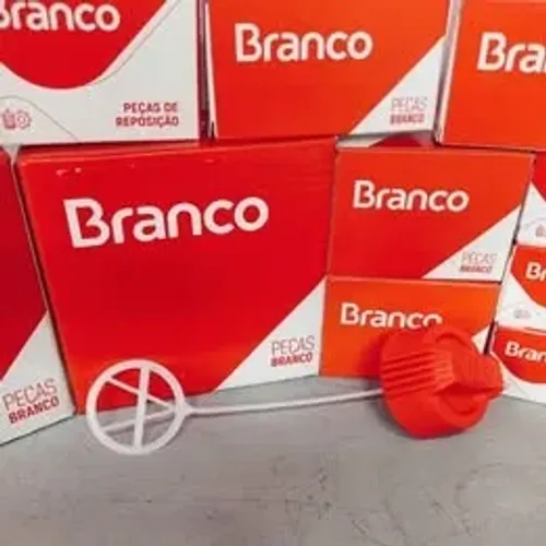 TAMPA TANQUE COMBUSTÍVEL ROÇADEIRA BR 220/250 - BRANCO MOTORES
