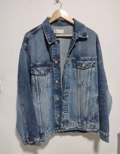 Jaqueta oversized feminina ZARA (GG)
