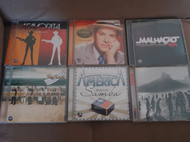 Cds de trilhas de novelas