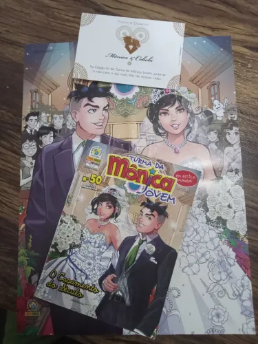 Gibi Turma da Mônica Jovem No. 50 CASAMENTO