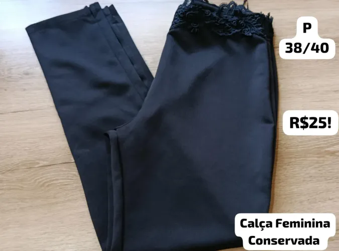 Calça Social Feminina Conservada 