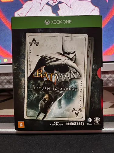 Batman: Return to Arkham (Xbox One) + Blu-Ray Assalto em Arkham