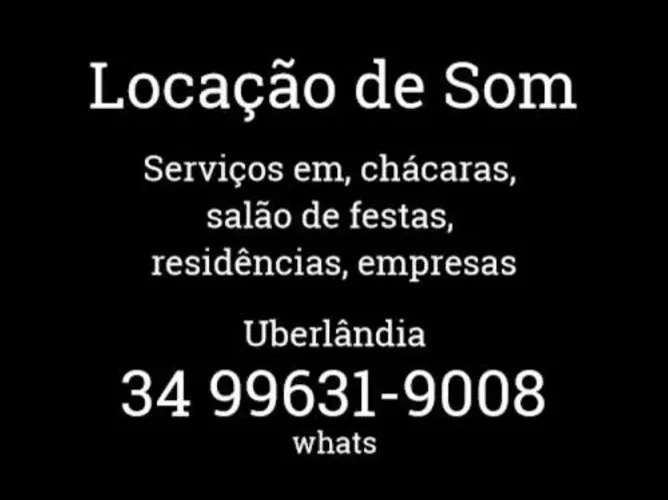 aluguel equipamentos caixas som uberlândia 