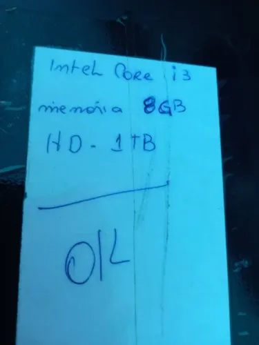 Intel core i3 - não liga