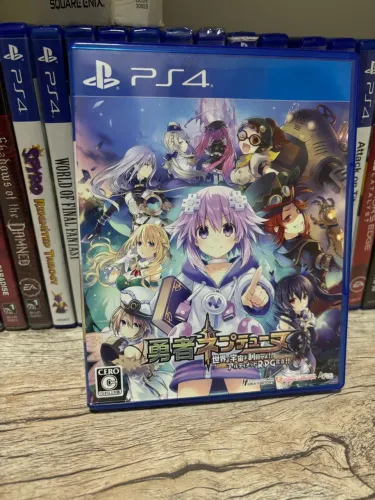 Neptunia super RPG mídia física Ps4 japonesa