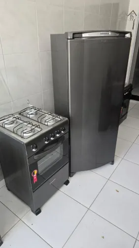 Geladeira e fogão