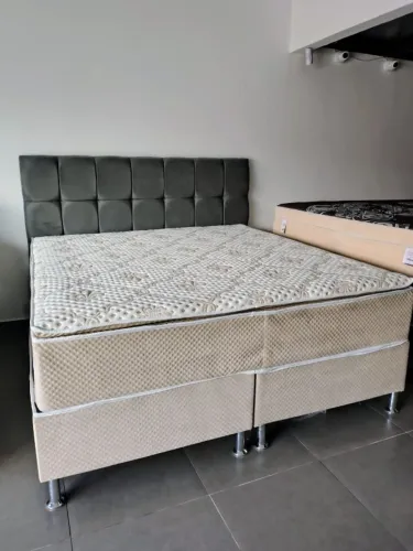 CAMA SUPER KING COM PILLOW TOP