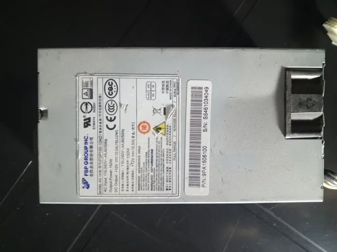 Fonte de alimentação para Dahua, 110V-240V, 150W, 1U, 12V