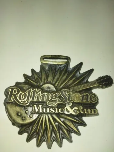 Antigo Pingente Rolling Stone Music & Run