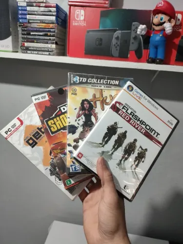 Lote de jogos de Pc - Lacrados