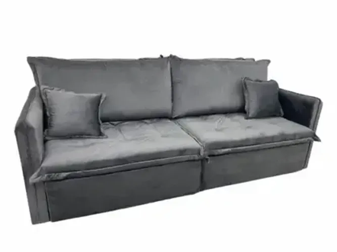Sofá Cama Suede 4 Lugares