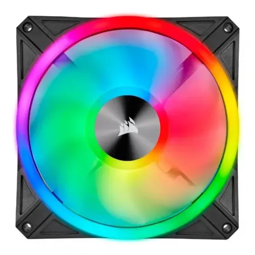 Corsair QL140 RGB Fan PWN Cooler 140mm Quad Loop 34 Leds Novo