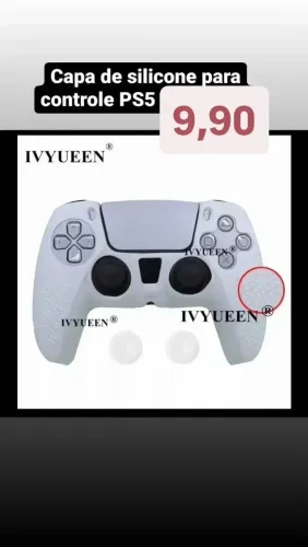 Capa para controle de Playstation 4 ou 5 
