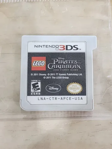 Lego piratas do Caribe de nintendo 3ds