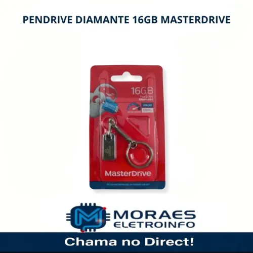 Pendrive Diamante 3.0 16GB Master Drive