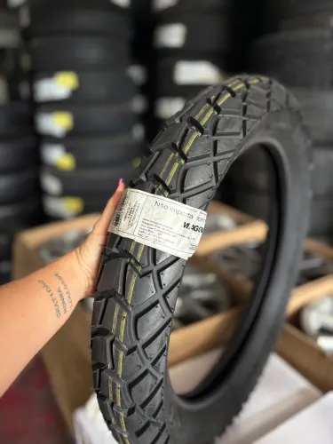 Pneu de Moto traseiro 120/80/18 XRE LANDER TENERE 