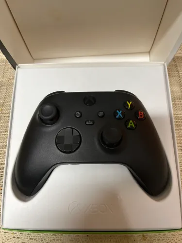Controle Xbox X S One carbon black Windows Mac Android iOS