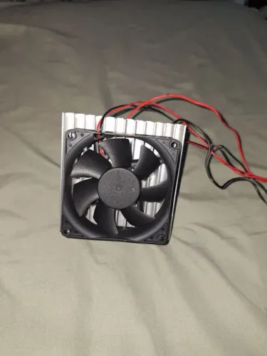 Dissipador Térmoelétrico + Cooler Duplo + Peltier 12v