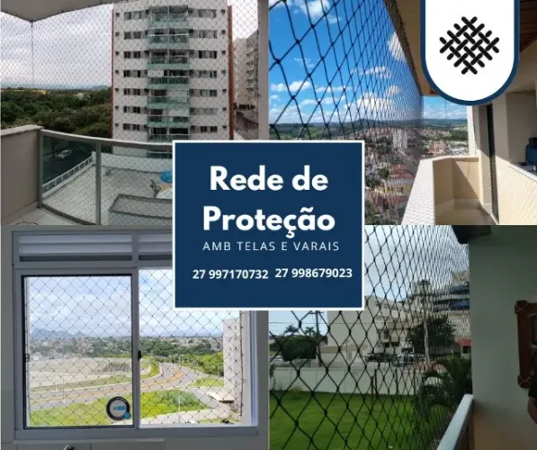 Rede de proteção para crianças e pets