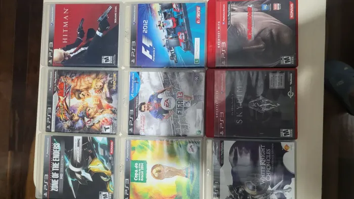 Diversos jogos de PS3 à venda