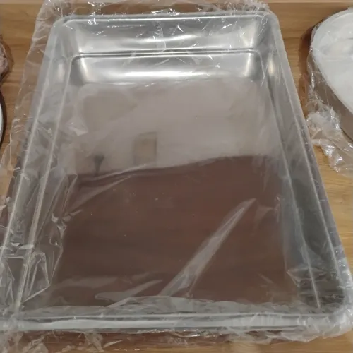 Assadeira de aço inox para cozinha