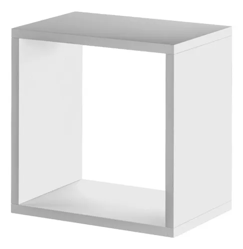 Vende-se Conjunto com 3 nichos decorativos branco.USADO.