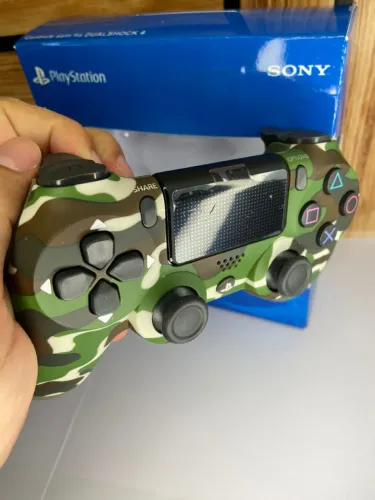 Controle de ps4 Verde camuflado an6