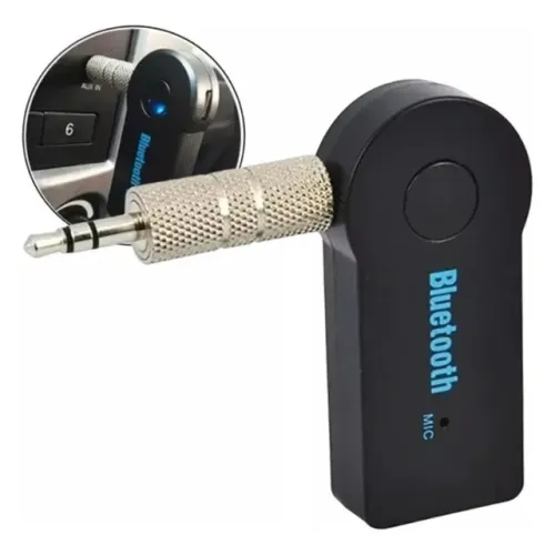 Receptor De Áudio Bluetooth P2 Automotivo