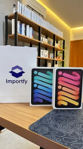 iPad Mini 7ª 256 GB (A17 Pro) Lacrado | Loja Física | 1 Ano Garantia | Até 18x
