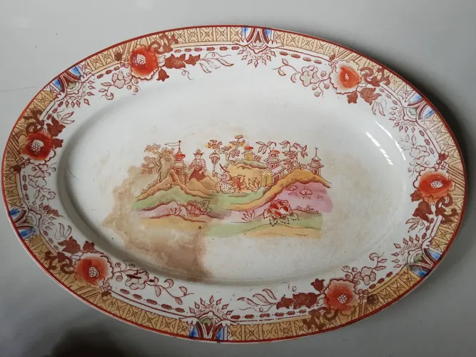 Bandeija em porcelana portugal
