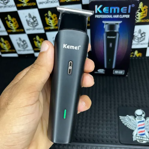 KEMEI KM-1115 MÁQUINA DE ACABAMENTO E APARAR PÊLOS