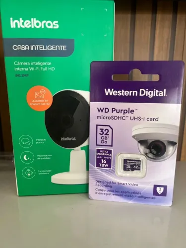 Câmera intelbras im1 Full HD + Cartão