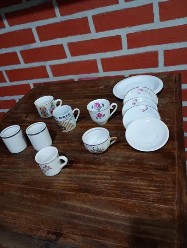 Lotinho de louças e porcelanas com e sem marca