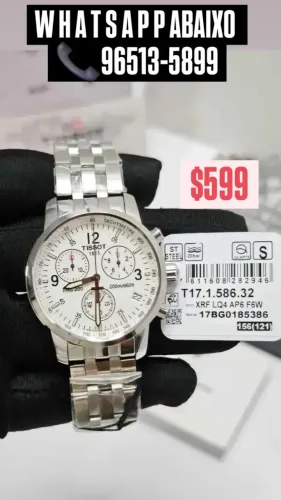 Relógio TISSOT PRC 200 FUNCIONAL FUNDzo BRANCO