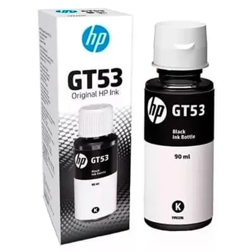 de tinta original Preto HP GT53 (1VV22AL) Para HP Smart Tank 515, 519, 530, 615, Plus 551
