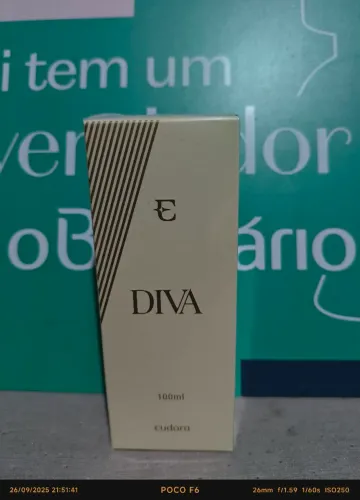 Perfume Feminino Diva Tradicional da Eudora