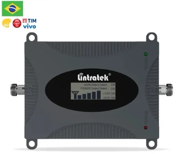 Repetidor Amplificador de Sinal 4G LTE 2600MHz - Banda 7