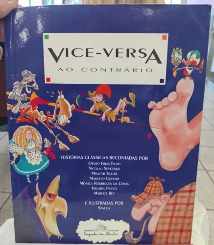 Livro Vice versa ao contrário