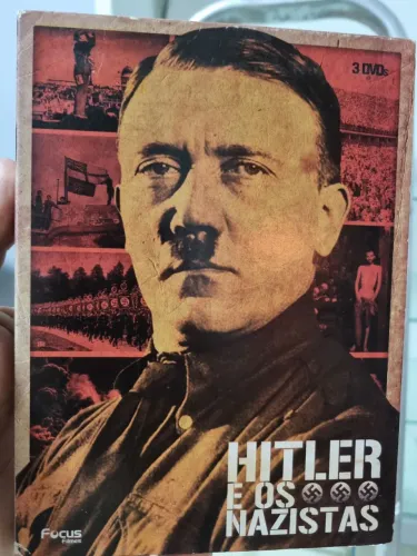 DVD Triplo Hitler e os nazista documentário Focuss