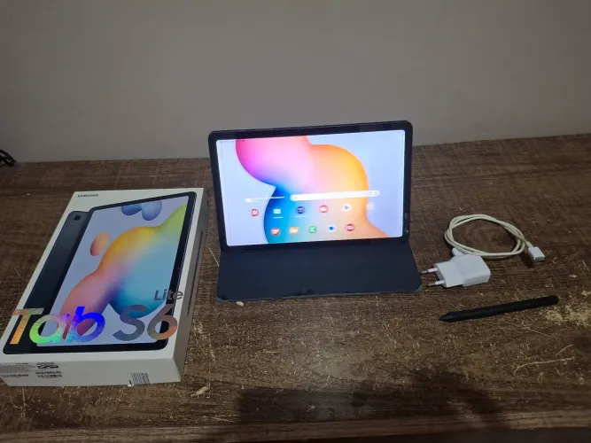 Tab s6 lite 128gb (leia a descrição)