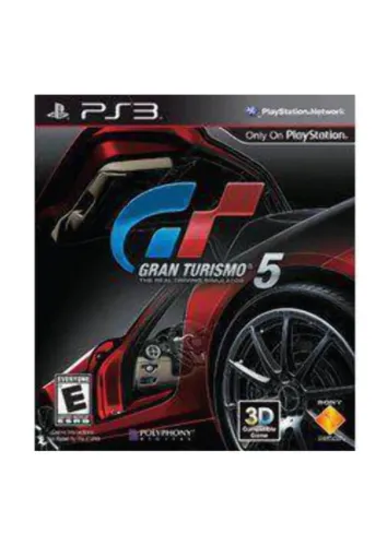 PS3 - Gran turismo 5 (Seminovo - caixa danificada)