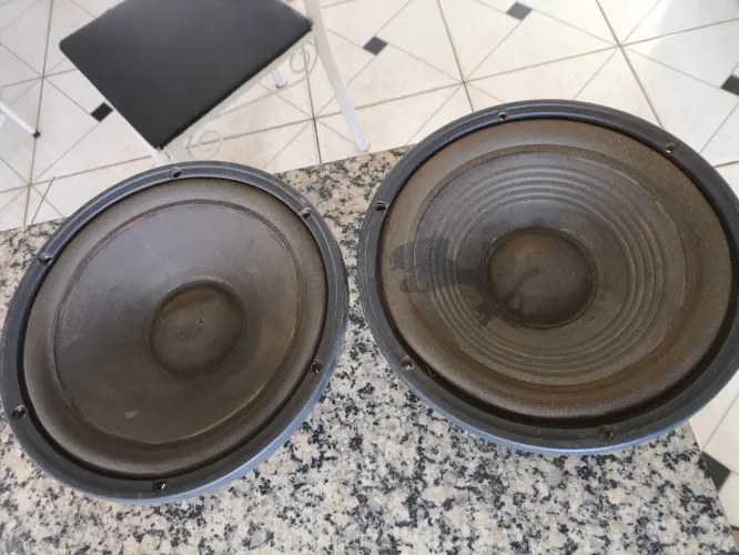 Par de Autofalantes 10" 4ohms 400w.