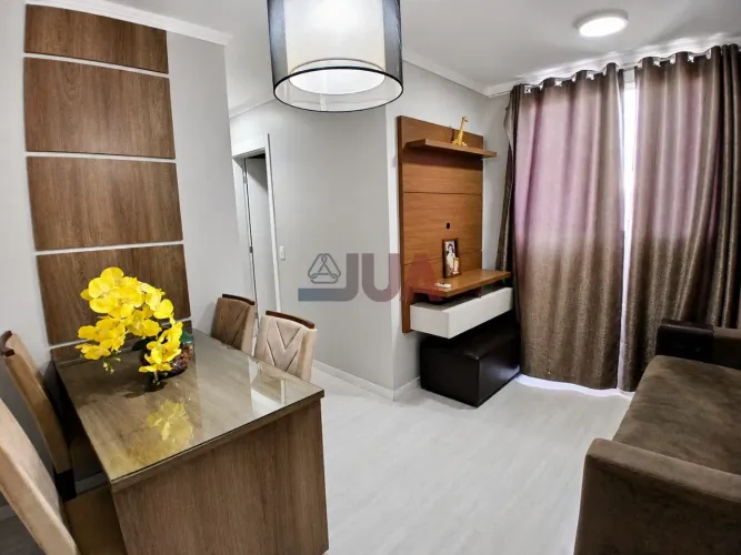 Apartamento 2 Quartos Semi-Mobiliado no Condomínio Bela Vista - Nova Iguaçu