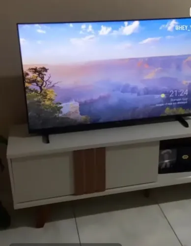 Tv 55" nova na caixa com nota fiscal