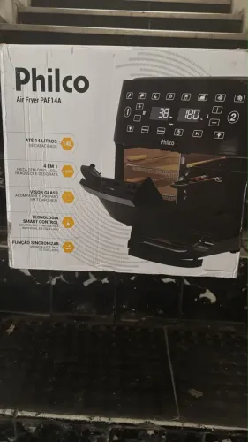 Air Fryer Philco 14L 4 em 1 Painel Digital