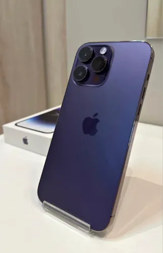 iPhone 14 Pro Max roxo 128 GB garantia 6 meses