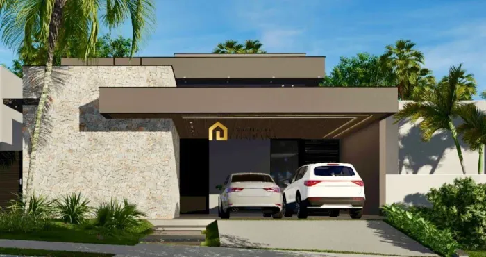 Condomínio Terras Alpha Nova Esplanada - Casa Térrea Moderna no Terras Alpha Sorocaba  3 S