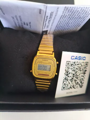 Relógio feminino vintage original casio