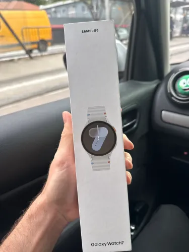 Samsung Galaxy Watch7 44mm Bluetooth Prata Novo Lacrado