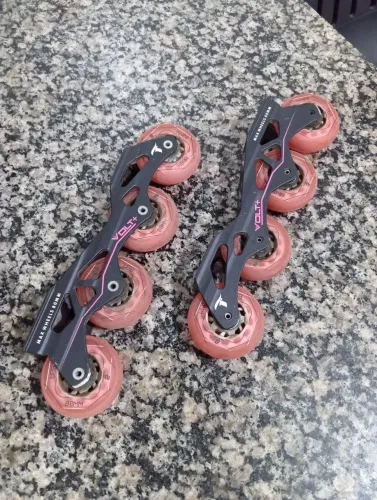 base patins / kit proteções / capacete Niggli